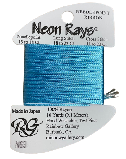 Neon Rays | N063 Light Aqua