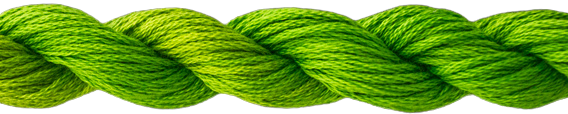 ThreadworX Overdyed Floss | 10465 Neon Green