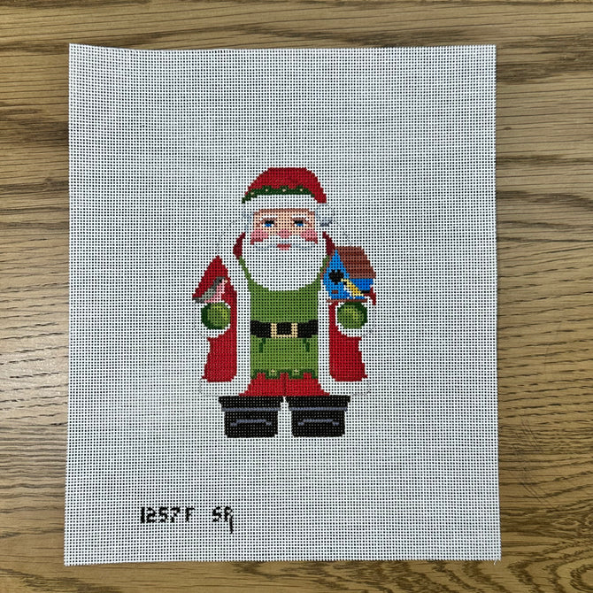 Birdhouse Santa