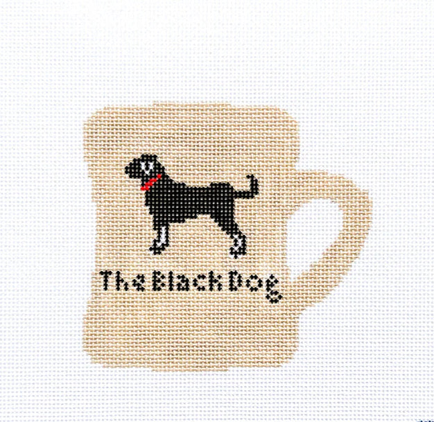 Black Dog Coffee Mug