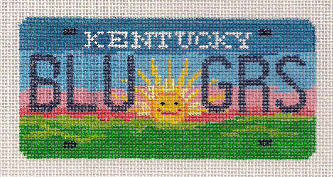 Blue Grass Kentucky License Plate