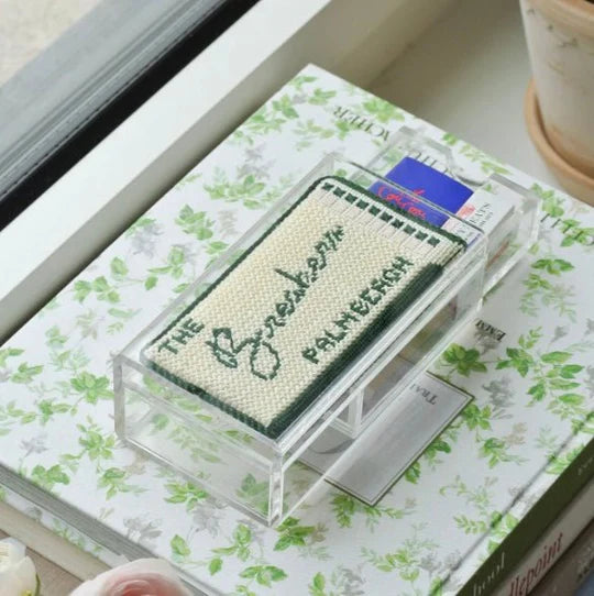 Acrylic Matchbox Tray with Drawer