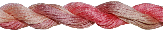 ThreadworX Overdyed Floss | 10930 Peaches N' Cream