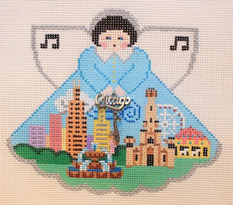 Chicago City Scene Angel