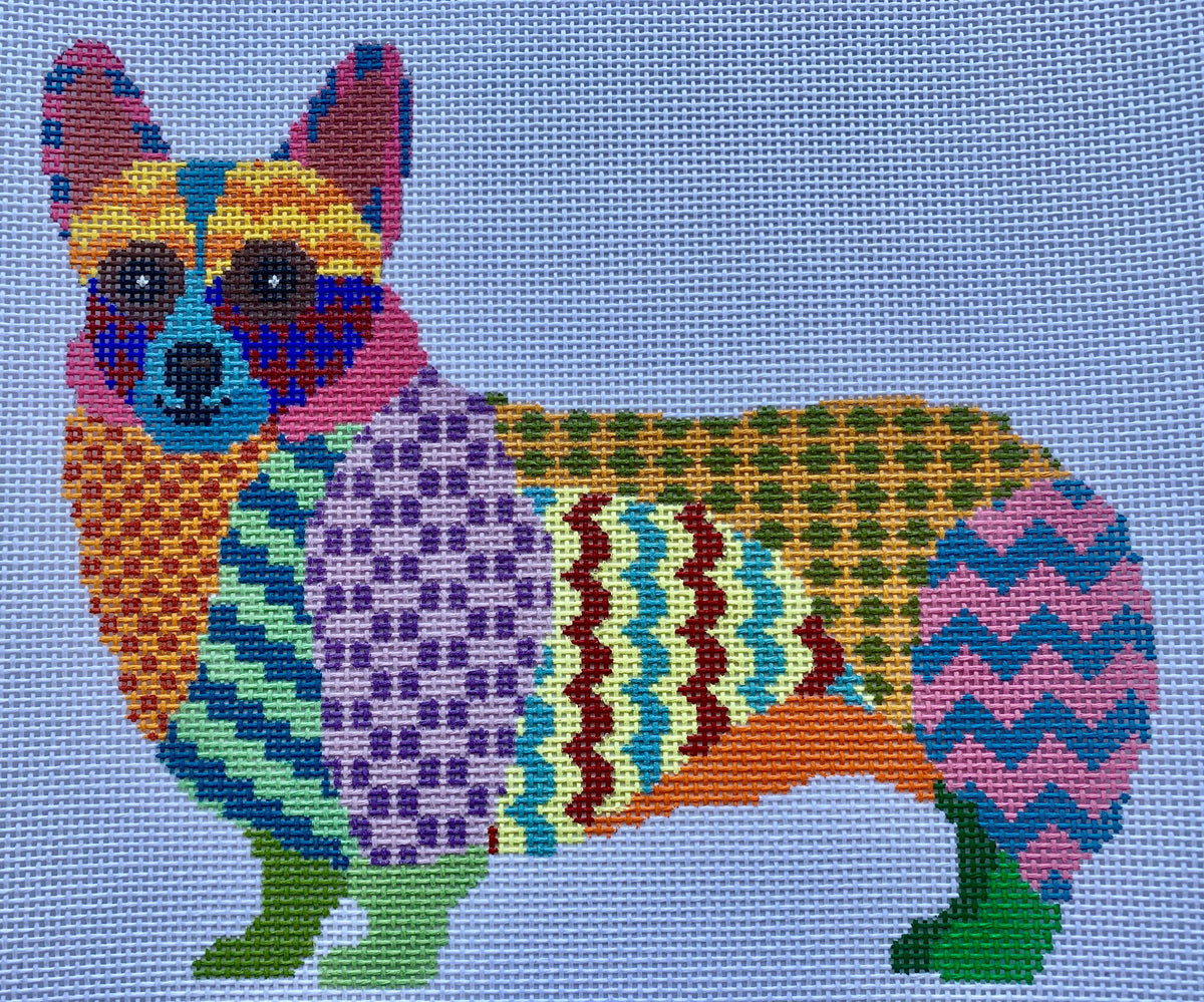 Colorful Corgi