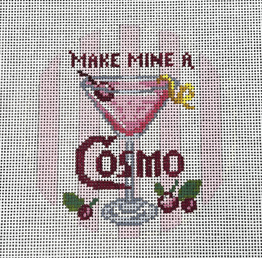 Happier Hour Coaster - Make Mine a Cosmo