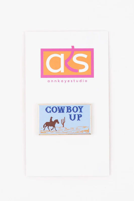 Cowboy Up Needle Minder