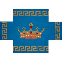 Crown With Greek Key Border Brick