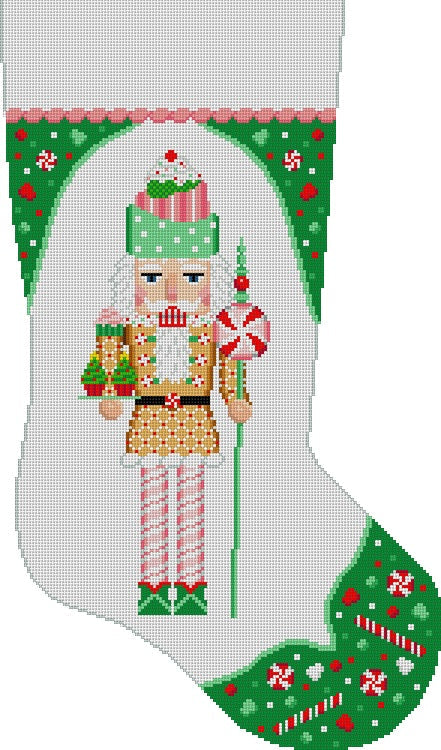 Cupcake Nutcracker Stocking