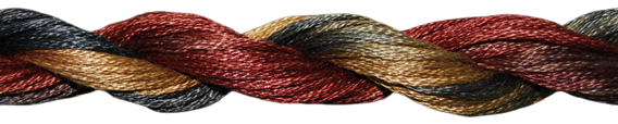 ThreadworX Overdyed Floss | 1040 Shanghai Nights