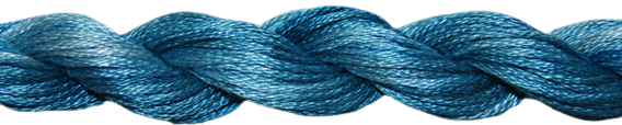ThreadworX Overdyed Floss | 1052 Gone Blue