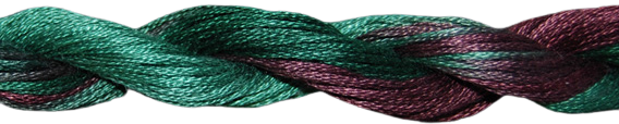ThreadworX Overdyed Floss | 1084 Black Forest