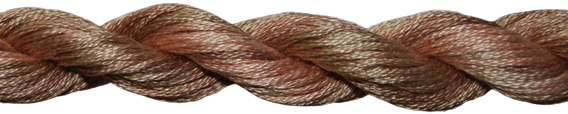 ThreadworX Overdyed Floss | 1034 Chocolate Cream