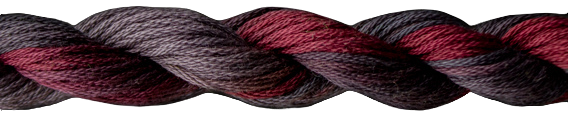 ThreadworX Overdyed Floss | 11218 Red Night