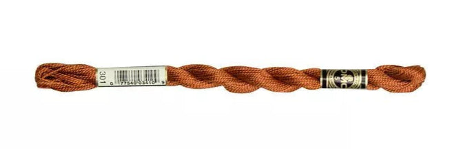 DMC Pearl Cotton | 301 Metallic Squirrel