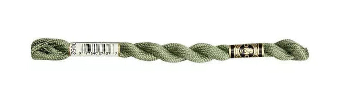 DMC Pearl Cotton | 3052 Silver Green