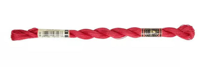 DMC Pearl Cotton | 309 Crushed Raspberry