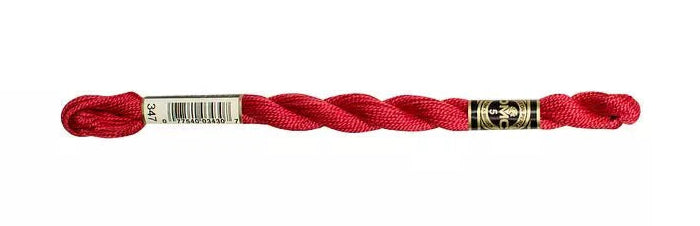 DMC Pearl Cotton | 347 Egyptian Red