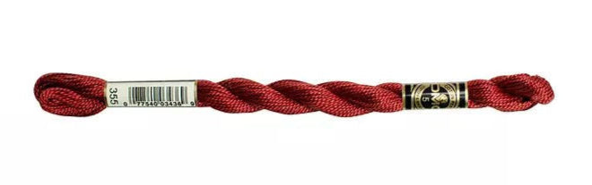 DMC Pearl Cotton | 355 Red Brown