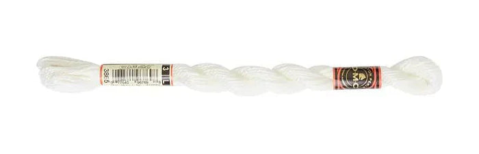 DMC Pearl Cotton | 3865 Edelweiss