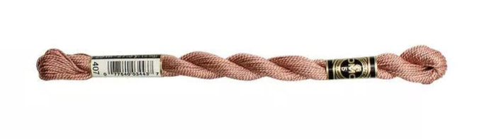 DMC Pearl Cotton | 407 Fawn