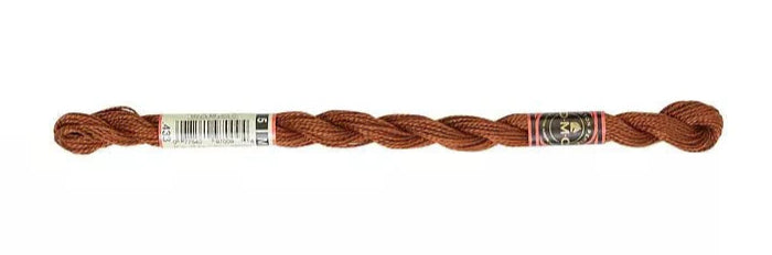 DMC Pearl Cotton | 433 Chocolate