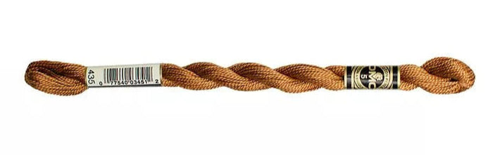 DMC Pearl Cotton | 435 Tobacco