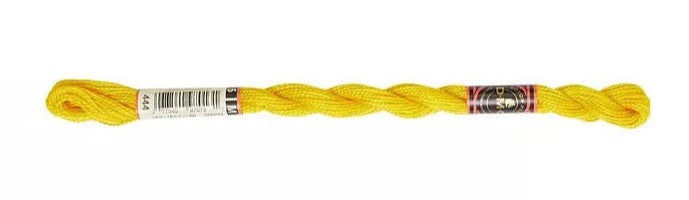 DMC Pearl Cotton | 444 Bright Yellow