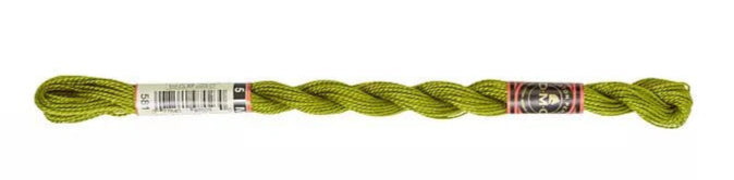DMC Pearl Cotton | 581 Grasshopper