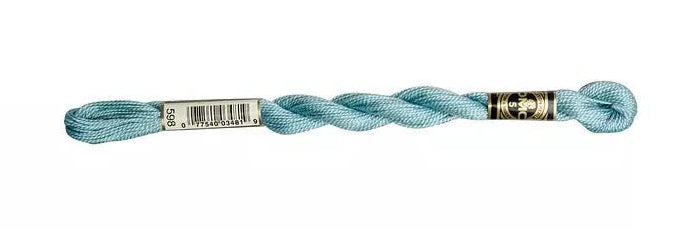 DMC Pearl Cotton | 598 Pale Lagoon