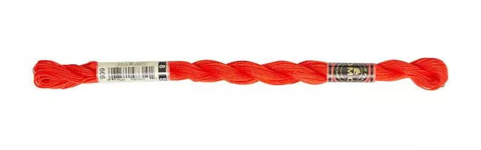 DMC Pearl Cotton | 606 Bright Red