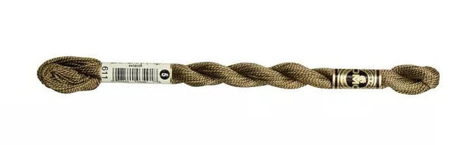 DMC Pearl Cotton | 611 Umber