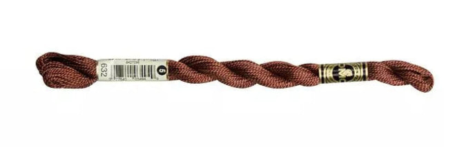 DMC Pearl Cotton | 632 Cocoa