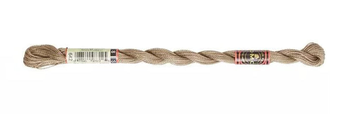 DMC Pearl Cotton | 642 Umbra Grey