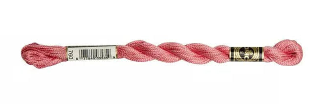 DMC Pearl Cotton | 760 Dusty Pink
