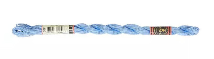 DMC Pearl Cotton | 809 Soft Blue