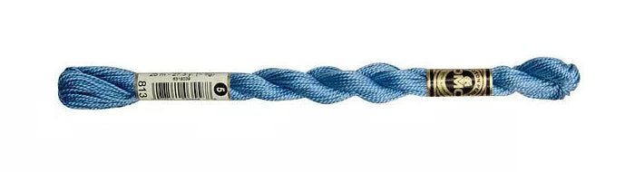 DMC Pearl Cotton | 813 Gallic Blue