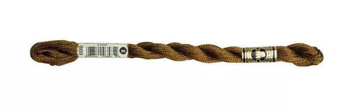 DMC Pearl Cotton | 869 Coffee