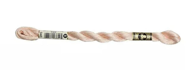 DMC Pearl Cotton | 948 Himalayan Salt