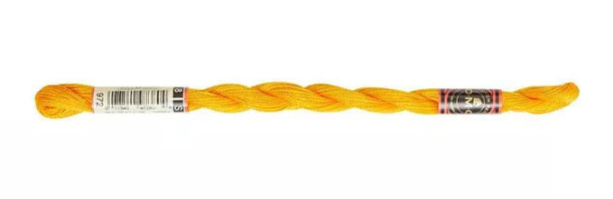 DMC Pearl Cotton | 972 Curry