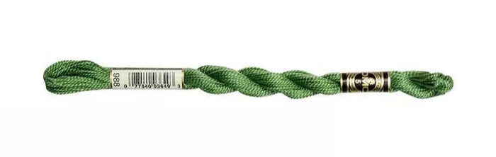 DMC Pearl Cotton | 988 Verbena Stem
