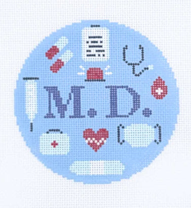 Layout For Doctor Rounds Doctor Round – Seaside Needlepoint