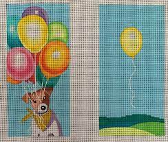 Dog w/ Balloons Eyeglass Case