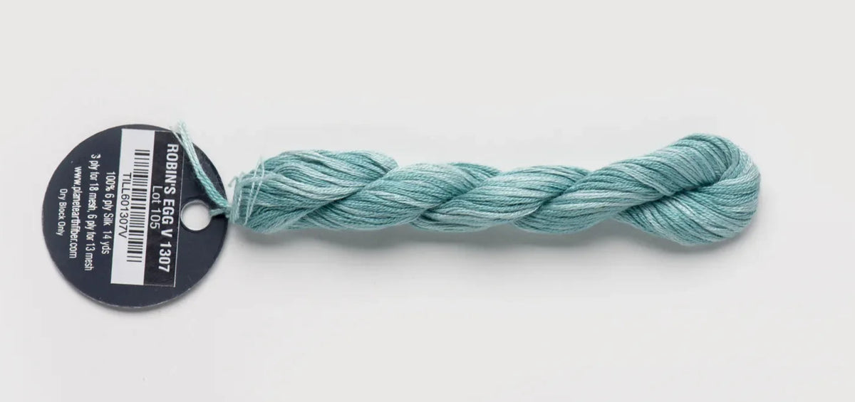 Planet Earth Silk Ply Variegated | PE8V-1307V Robin's Egg