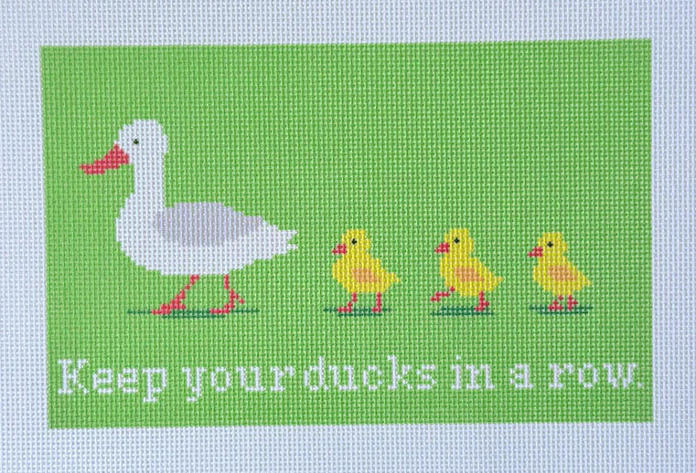 Keep Your Ducks in a Row