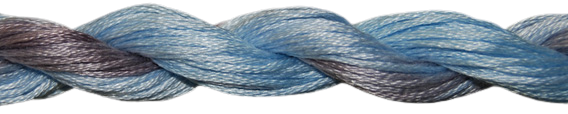 ThreadworX Overdyed Floss | 1017 Overcast