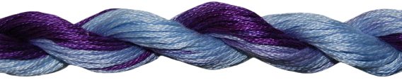 ThreadworX Overdyed Floss | 1127 Napa Vines
