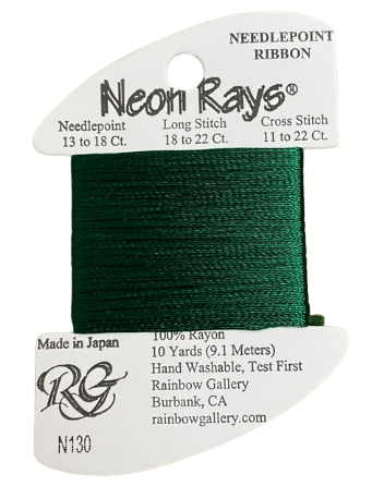 Neon Rays | N130 Dark Christmas Green