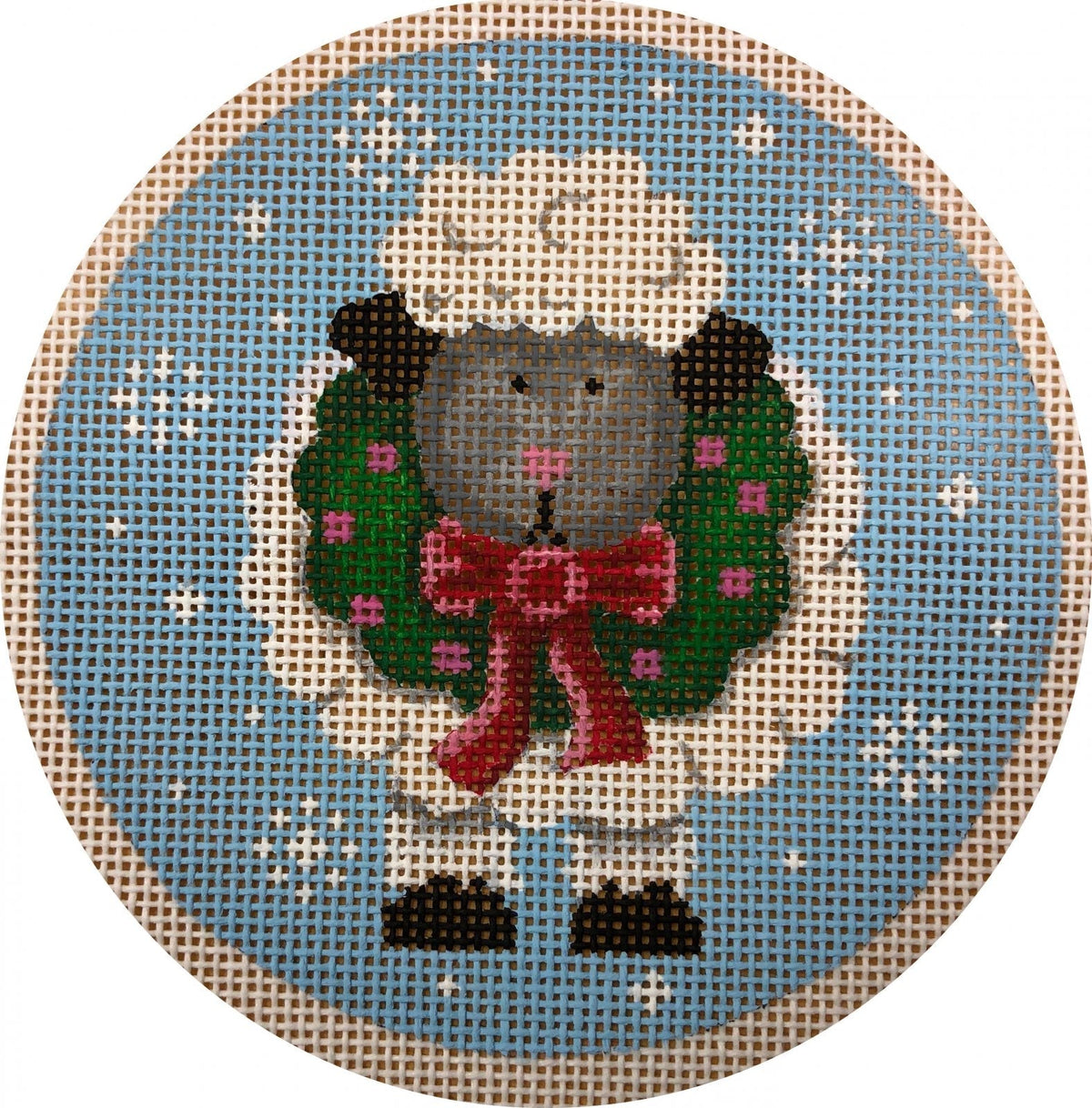 Ewe With A Wreath