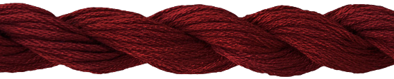 ThreadworX Overdyed Floss | 10420 Red Velvet